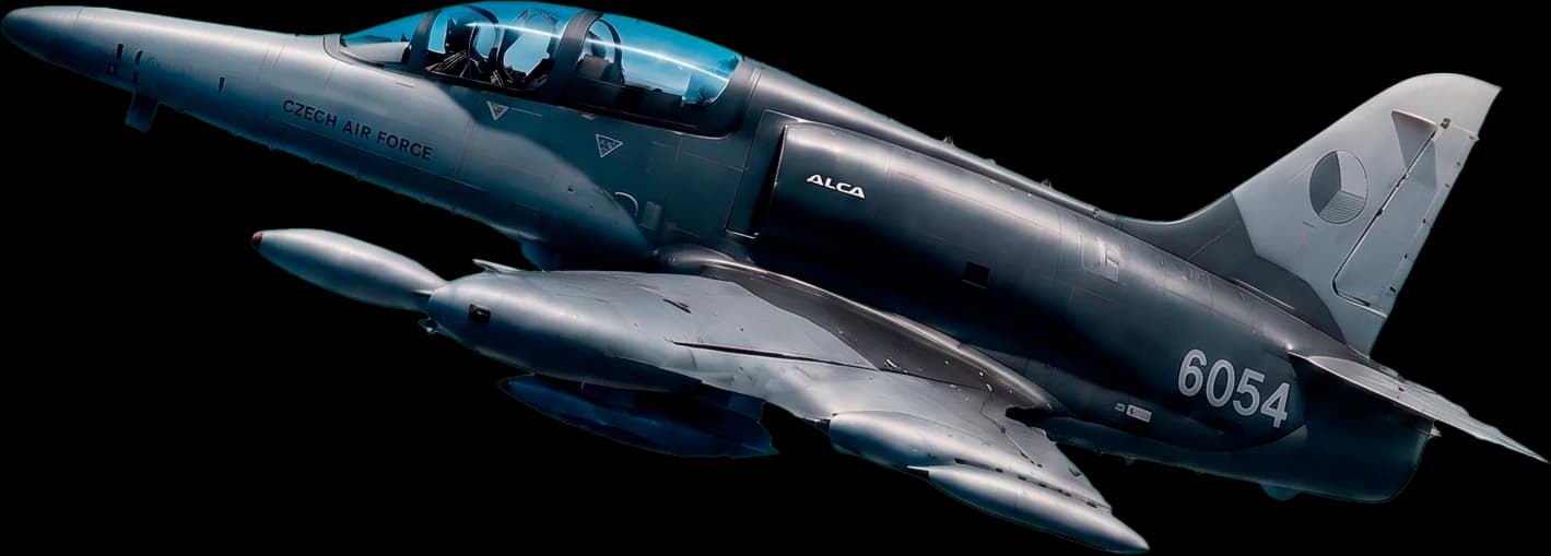 Aero L-159 ALCA of the Czech Air Force in flight